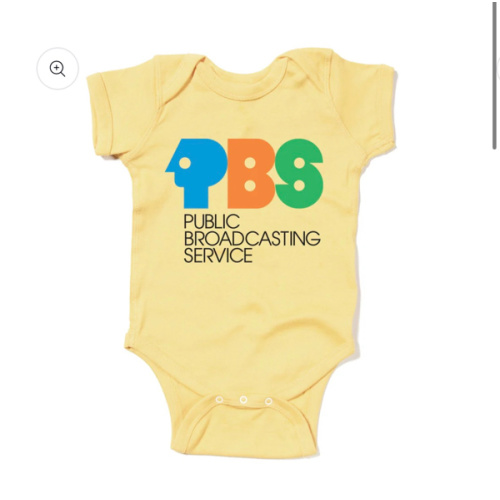 PBS 1970s Logo Onesie – PBS Shop
