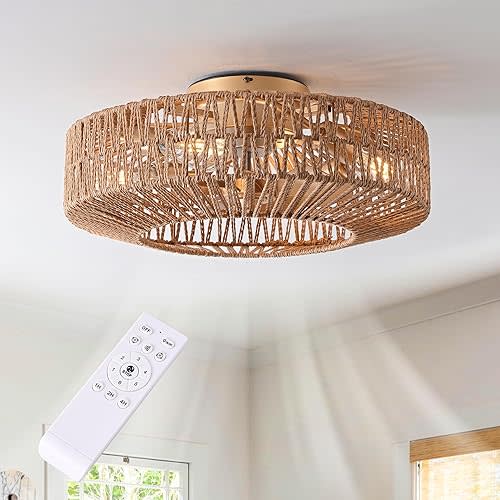 Boho Fandelier with Lights