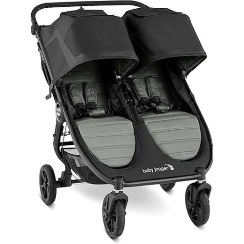 Baby Jogger City Mini GT2 All-Terrain Double Stroller, Slate , 41.1 x 30.5 x 43.1 Inch (Pack of 1)