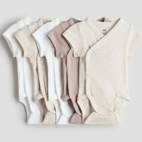 H&M 5-Pack Cotton Bodysuits