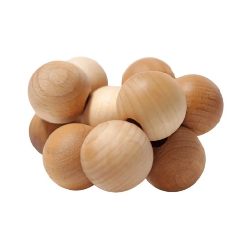 Natural Wooden Beads Grasper