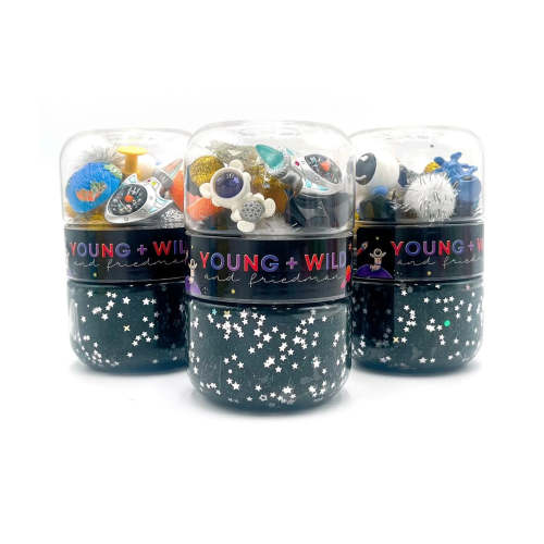 Young + Wild & Friedman - Grab & Go Dough Jar - Space