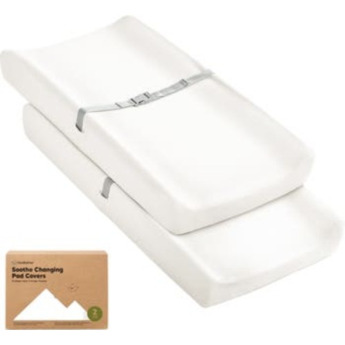 2-Pack KeaBabies Soothe Changing Pad Covers