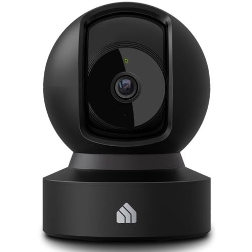 Kasa Smart Indoor Pan-Tilt Home Security Camera, 1080p HD Dog Camera w/Night Vision, Motion Detection for Baby & Pet Monitor, Cloud & SD Card Storage, Works w/ Alexa & Google Home, 2.4G WiFi (EC71)