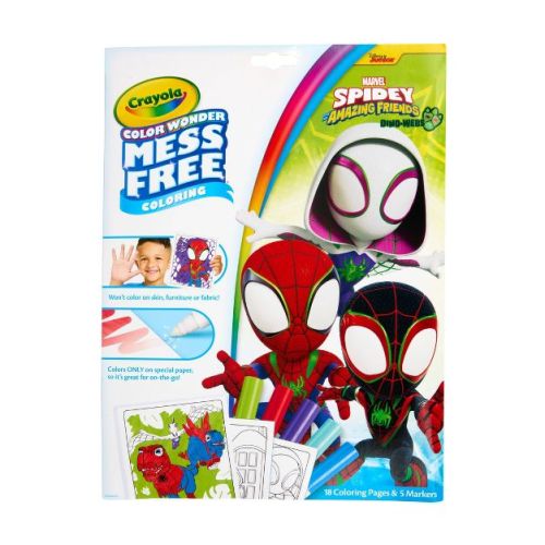 Crayola Color Wonder Foldalope - Spidey & His Amazing Friends