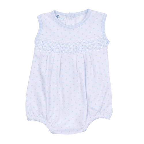 Baby Boy Smocked Pima Cotton Bubble - Baby Shower Gifts – Magnolia Baby