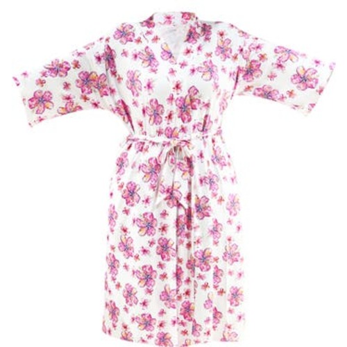 Hibiscus Kiss Robe, Medium/Large