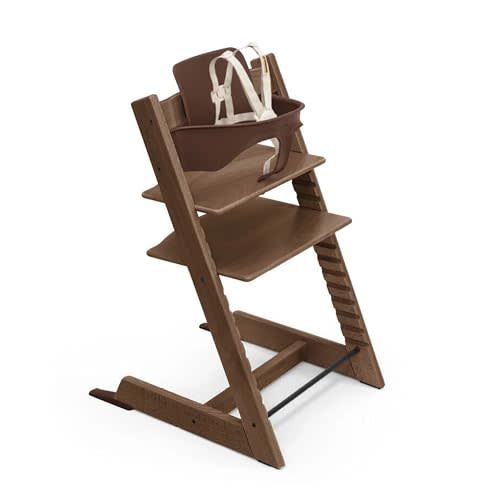 Stokke Tripp Trapp High Chair² - Warm Brown W/ Black Harness