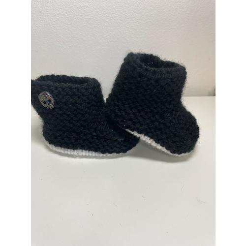 Hand made baby booties