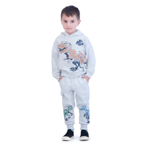 Jurassic World Toddler Boy Hoodie and Joggers Set, Sizes 12M-5T