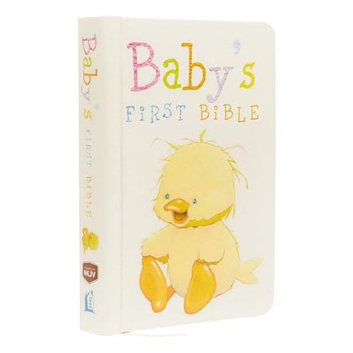 NKJV, Baby's First Bible, Hardcover, White: Holy Bible, New King James Version