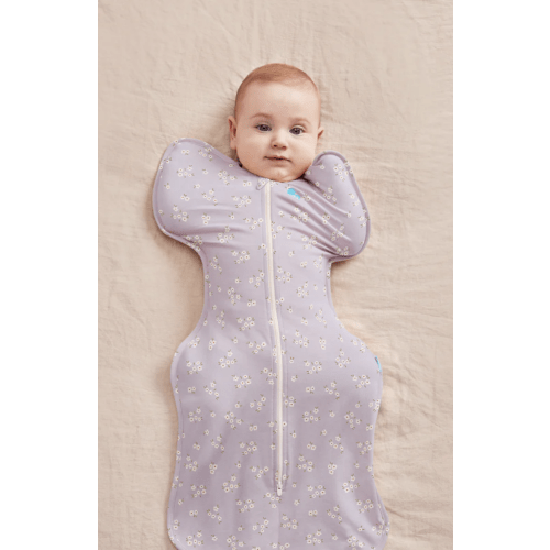 Swaddle Up™ 1.0 TOG Cotton Lilac Meadow