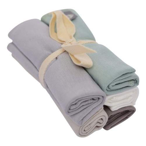Solid Washcloth Combo 5-Pack in Neutral– Kyte BABY