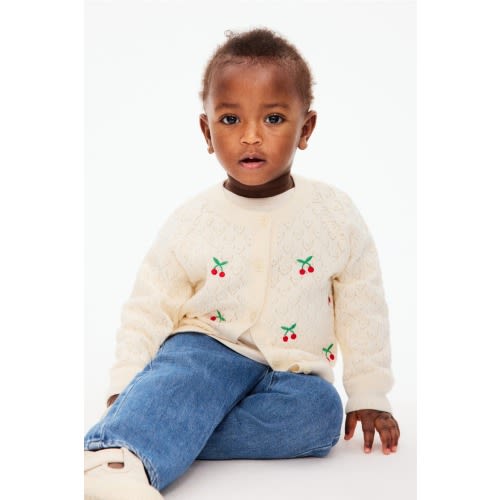 Embroidered-detail Cardigan