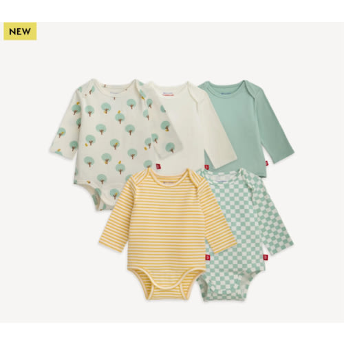 Magnetic 5-Pack Bodysuit