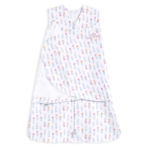 Flower Garden Cotton Baby Swaddle | HALO