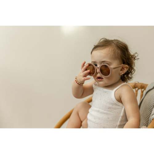 Pointelle Undershirt With Cherry Print White/Mauve - Bebe Bella | Maisonette