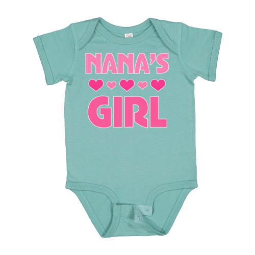 Inktastic Nana's Girl Grandchild Girls Baby Bodysuit