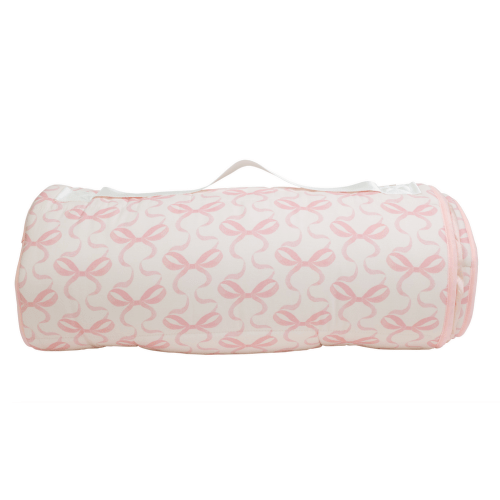 The Nap Mat in Bows on Pink