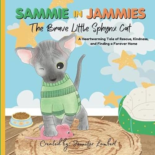 Sammie in Jammies: The Brave Little Sphynx Cat: A Heartwarming Tale of Rescue, Kindness, and Finding a Forever Home