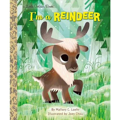 I'm a Reindeer: An Animal Book for Kids (Little Golden Book) Hardcover – September 8, 2020