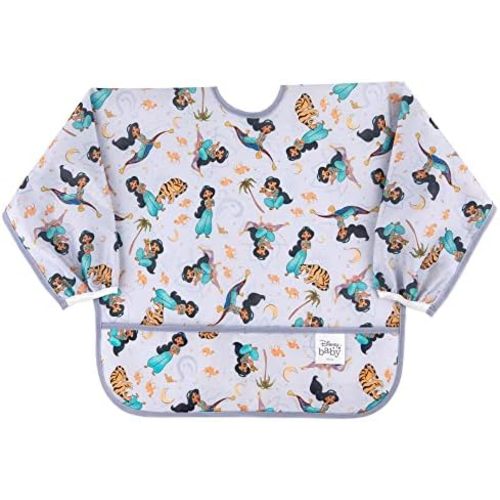 Sleeved Bib for Girl or Boy, Baby and Toddler for 6-24 Mos