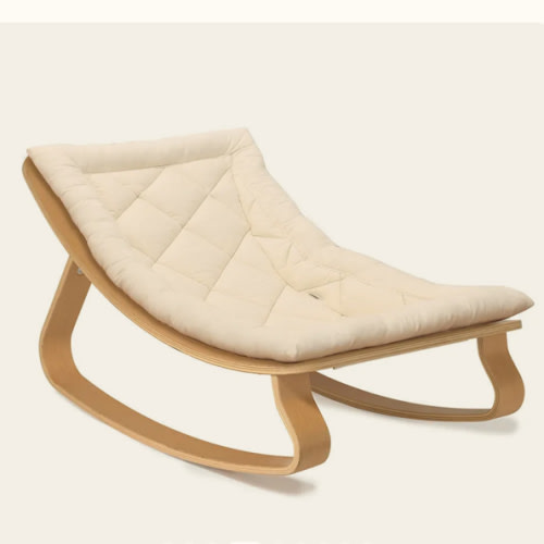 LEVO Baby Rocker in natural wood – Charlie Crane Paris
