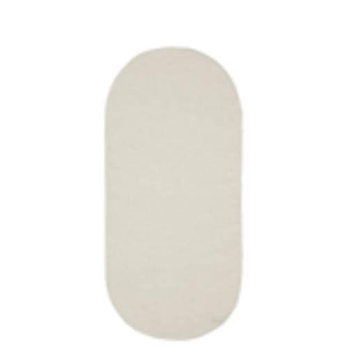 Stroller bassinet mattress cover Blossom Blue Fitted Sheet · Minicoton