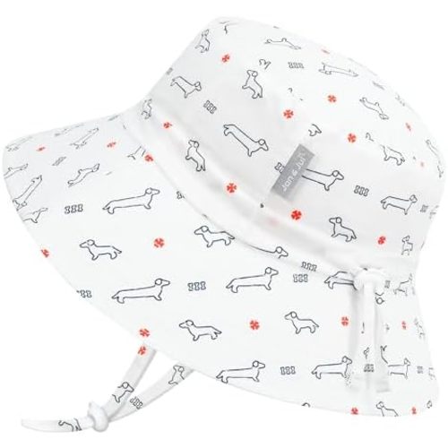 JAN & JUL Grow-with-Me Cotton Bucket Sun-Hat for Baby and Kids