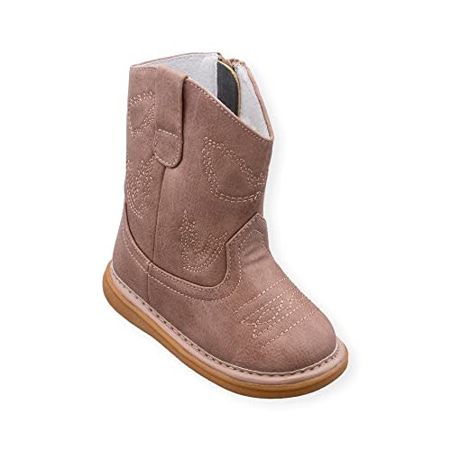 Wee Squeak Toddler Squeaky Boots with Removable Squeaker in Fun Styles & Colors for Boys and Girls