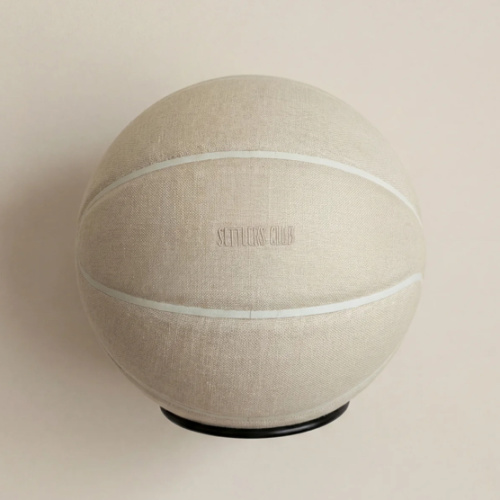 Linen Basketball Wall Decor – Settlers Club