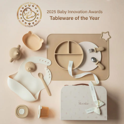 First Bites Gift Set (Croissant/Ivory)