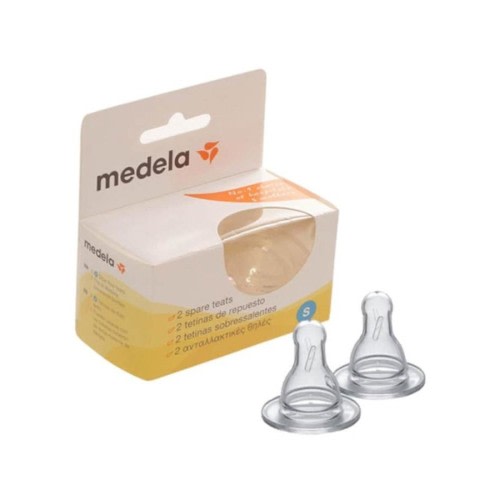 Medela Spare Slow Flow Teats 2 pack