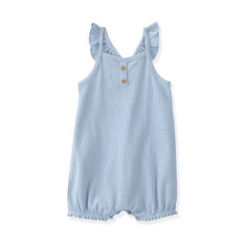Baby Girls Ribbed Knit Romper