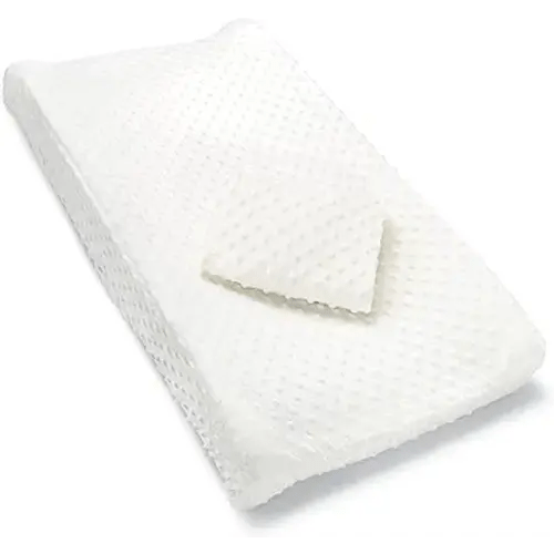 Munchkin® Diaper Changing Pad Covers, 2 Pack, White – Fits Standard Contoured Changing Pads