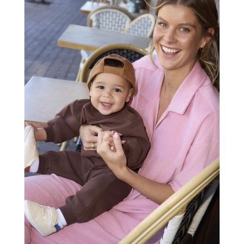 Dark Brown Baby Fleece Sweat Pants | Best&Less™ Online