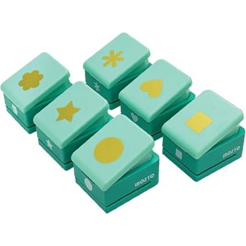 Creative Effort-Saving Kids' Educational Paper Puncher - Various Styles, Kid-Safe for Art Projects & Home Decoration