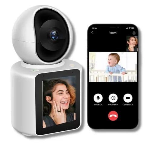 Monitor Cámara Video Audio De Vigilancia Con Visión Nocturna"