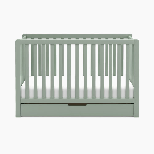 Carter's by daVinci Colby 4-in-1 Convertible Crib with Trundle Drawer - Light Sage