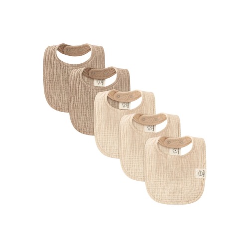 Lyra Muslin Drool Bibs