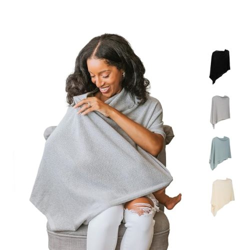 Gold Mamas 100% Cotton Nursing Cover for Breastfeeding