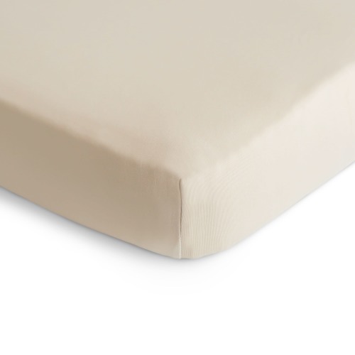 Mushie Stretchy Organic Crib Sheet