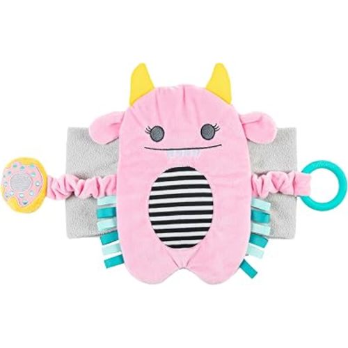 Dr. Brown's Gripebelt Heated Belly Band, Soothe Baby's Tummy with Gentle Warmth and Compression, Monster, 3m+, Pink