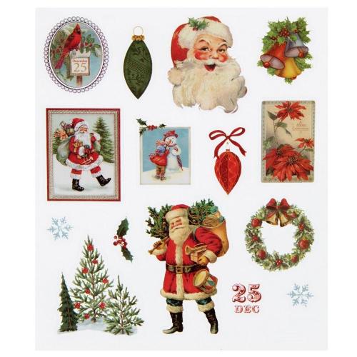 Vintage Christmas Stickers