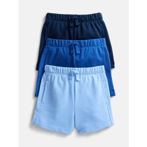 6-9 Months - Wonder Nation Baby Boys French Terry Shorts, 3-Pack