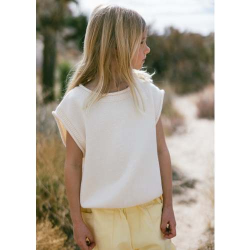 Sweater Vest- Ivory