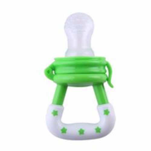 Newborn Baby Infant Fresh Food Fruits Soft Bite Nipple Feeder Silicone Pacifier Feeding Tool