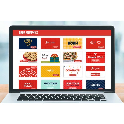 Gift Cards - Buy Online | Papa Murphy's Pizza