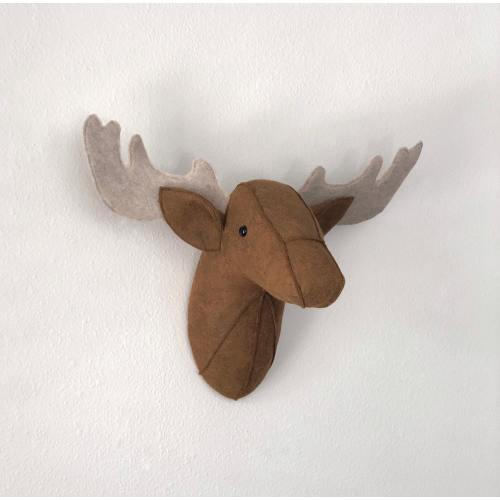 Faux taxidermy deer, deer head nursery decor, deer head taxidermy, faux deer head, wall mounted deer head, nursery deer head, deer nursery