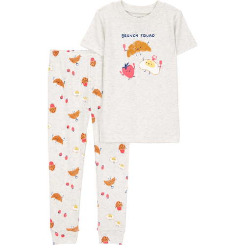 Carter's Child of Mine Toddler Pajama Set, 2-Piece, Sizes 12M-5T, Cotton Polyester, Spring